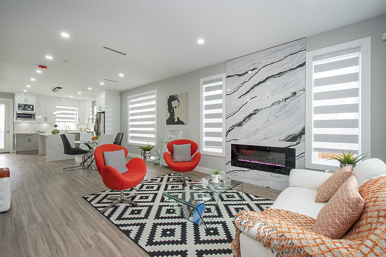Duplex Interior Living Space